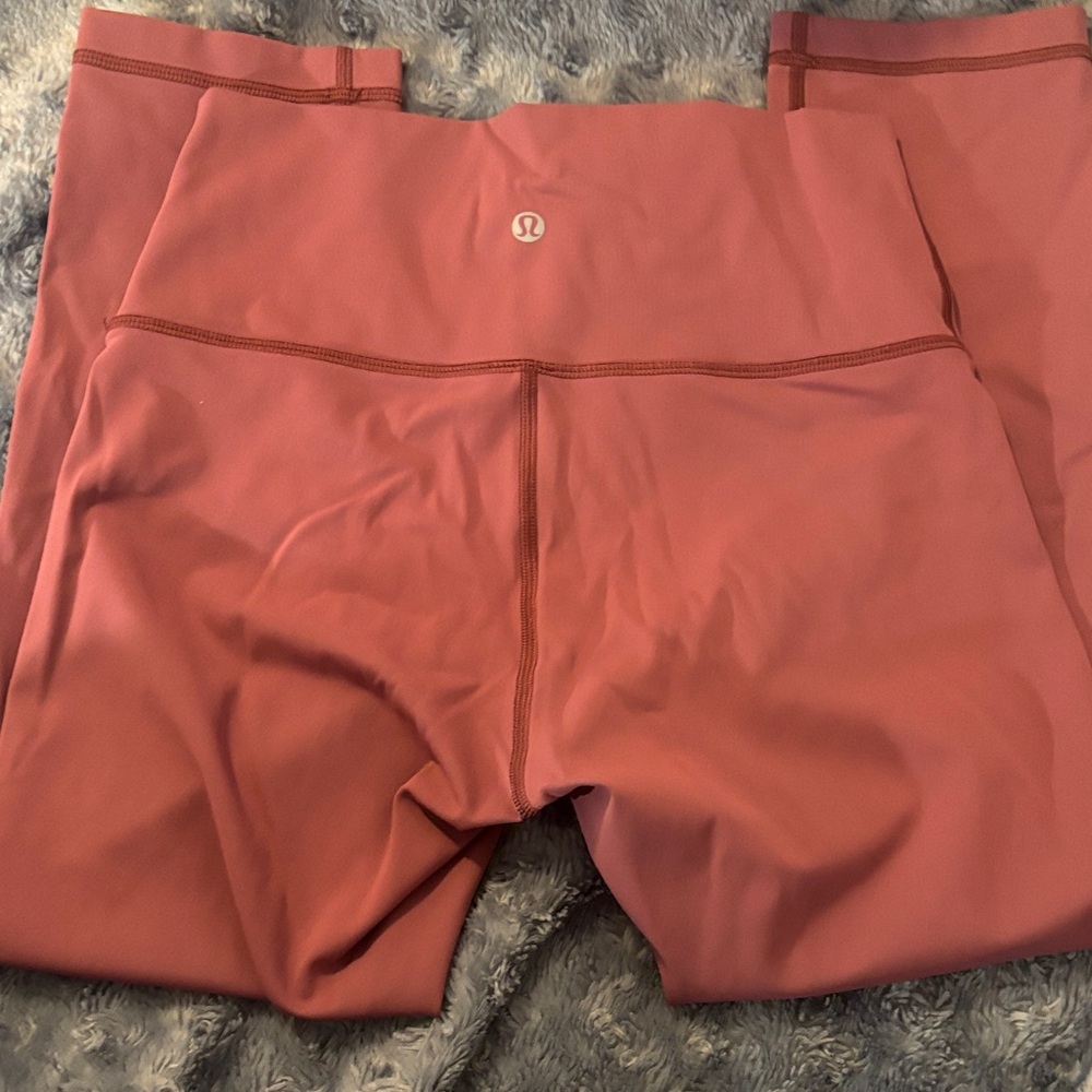 Lululemon Rust Leggings